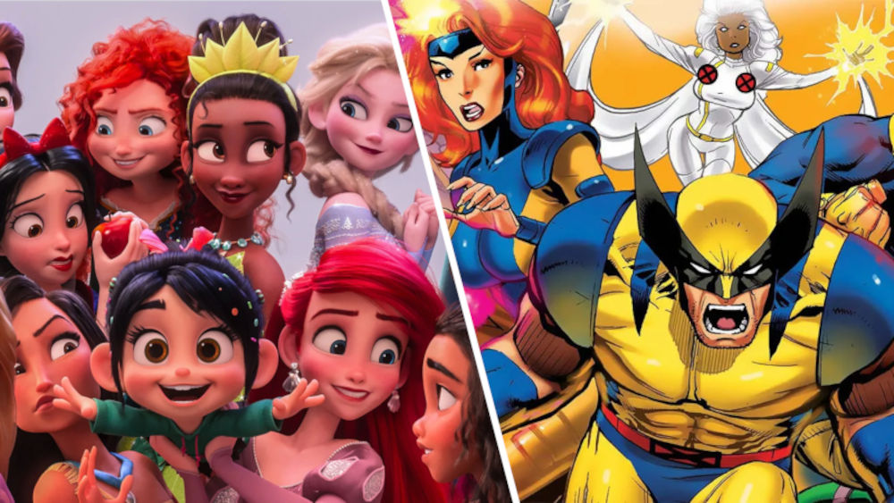 Artista mezcla a los X-Men con las Princesas Disney