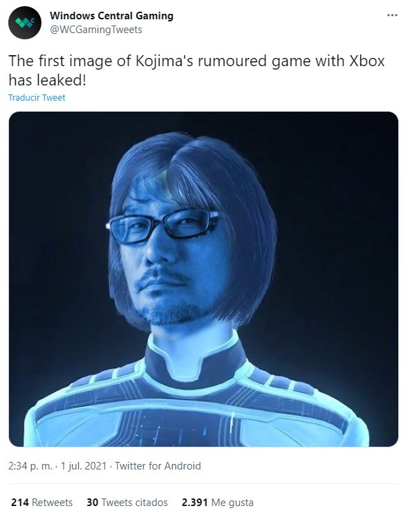 Hideo Kojima Xbox