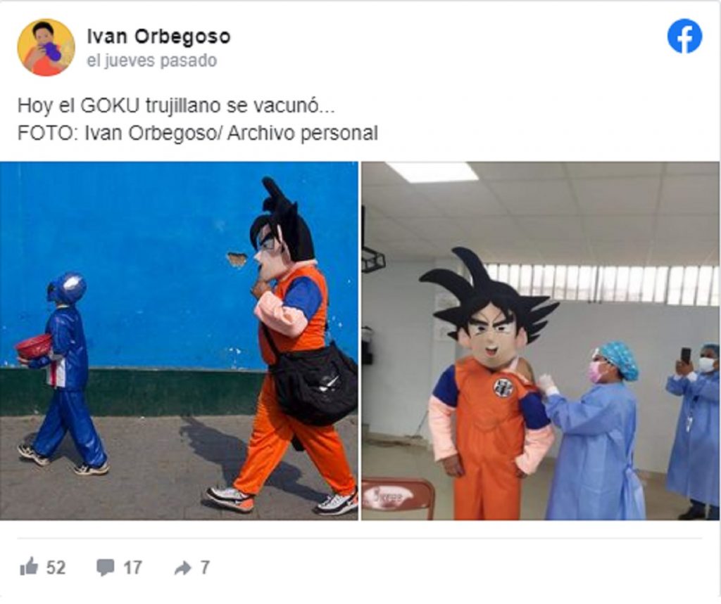 Goku vacuna covid