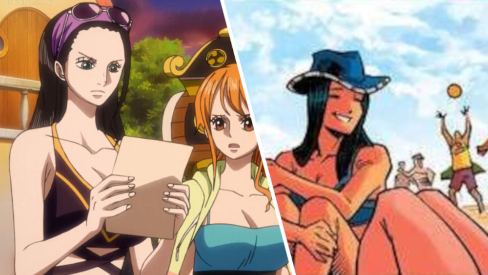 One Piece apareció en el cómic de Aquaman