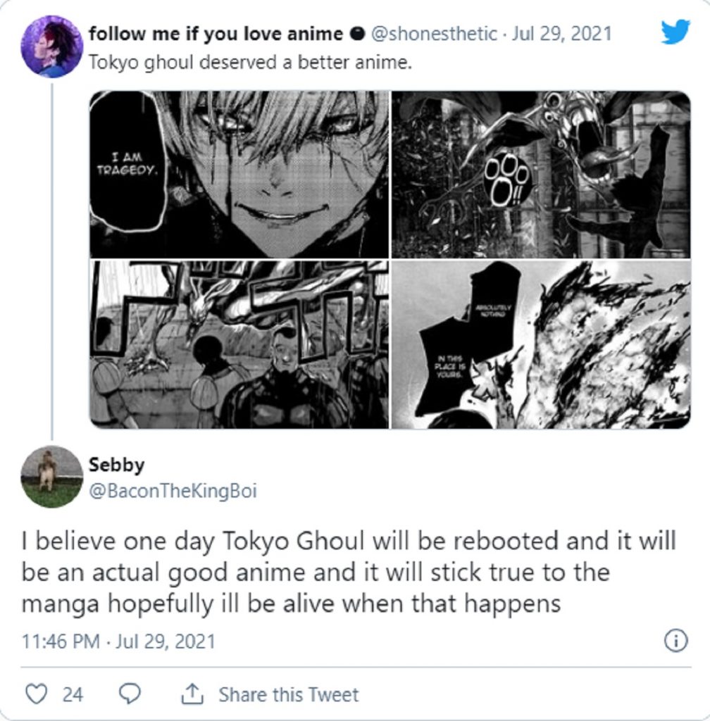 Tokyo Ghoul Reboot