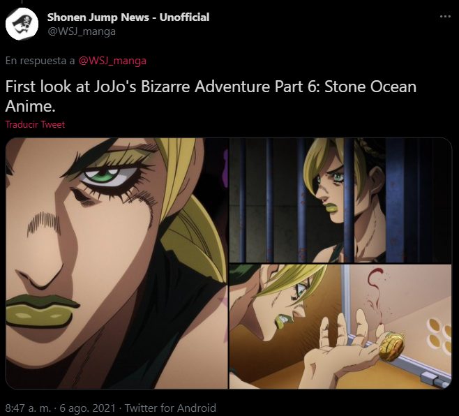  Jojo's Bizarre Adventure: Stone Ocean