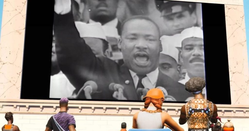 fortnite martin luther king