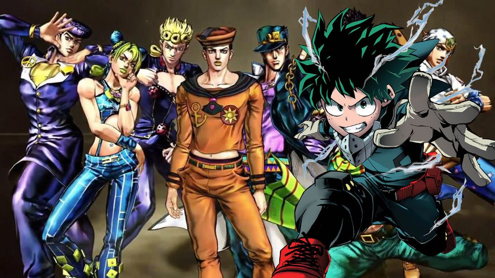 My Hero Academia X Jojo S Bizarre Adventure Deku Becomes A Joestar Thanks To A Fan Earthgamer Pledge Times