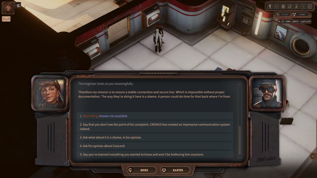 Encased: A Sci-fi Post Apocalyptic RPG review reseña PC fallout