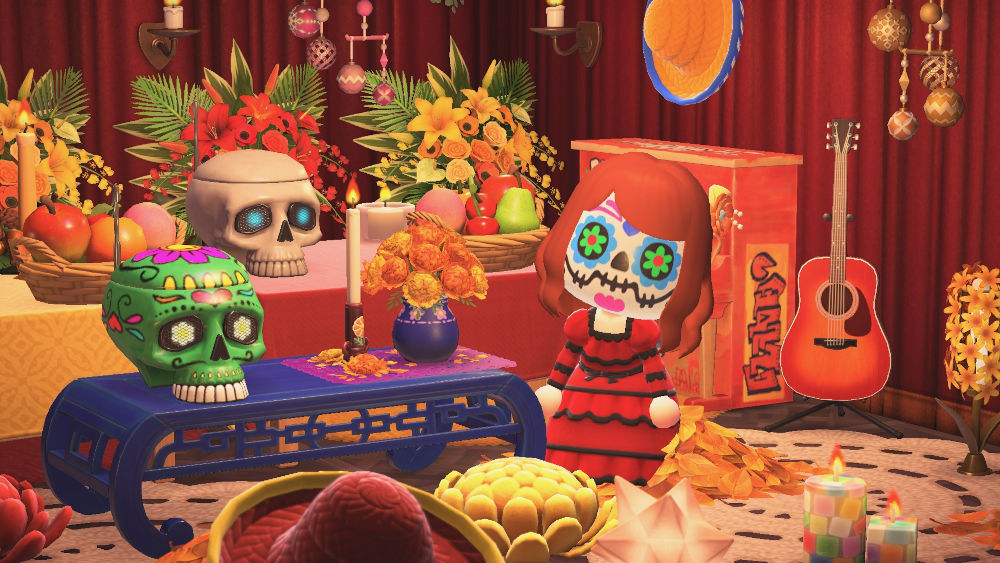 Animal Crossing: New Horizons recibe contenido de Día de Muertos