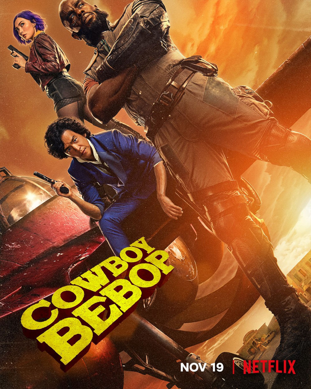 Netflix comparte primer avance de Cowboy Bebop