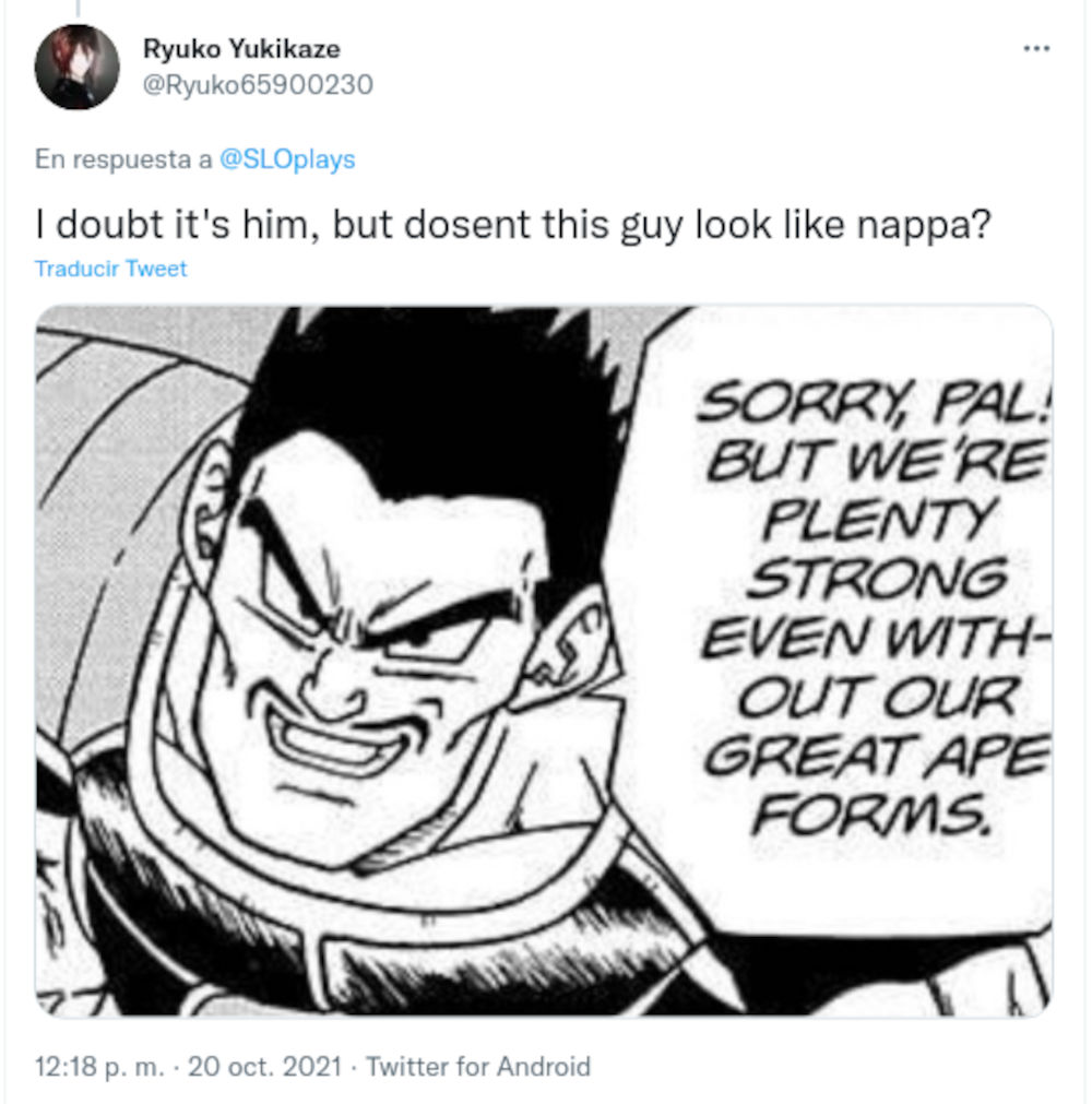 Fans creen que un personaje de Dragon Ball Super es pariente de Nappa