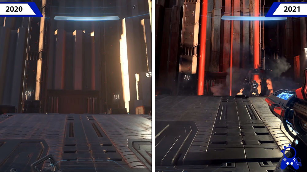 Halo Infinite, el antes y el ahora en video