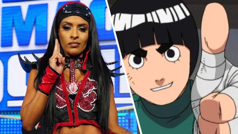 Rock Lee se escapó de Naruto y llegó a la WWE con un cosplay
