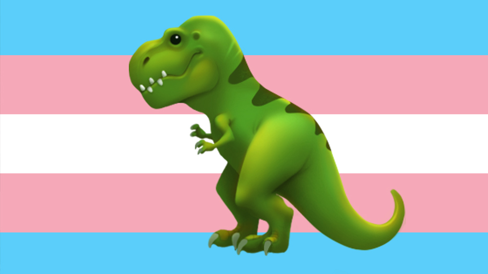 Creadora de los emojis de dinosaurio confirma que son trans y así humilla a  transfóbicos