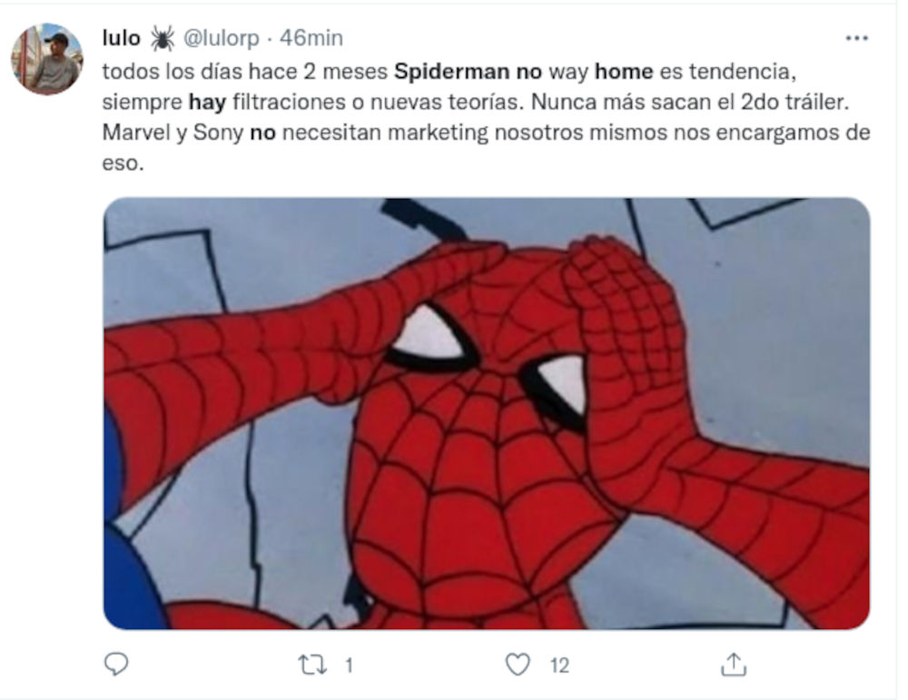 Fans emocionados por Spider-Man: No Way Home