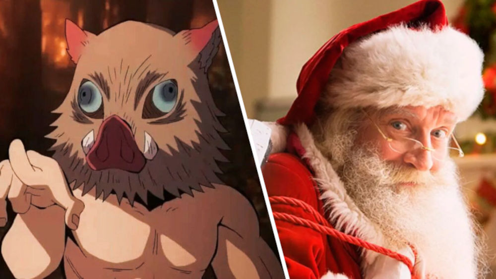 Ya llegó tu Santa Claus: este cosplay de Inosuke te quitará el frío