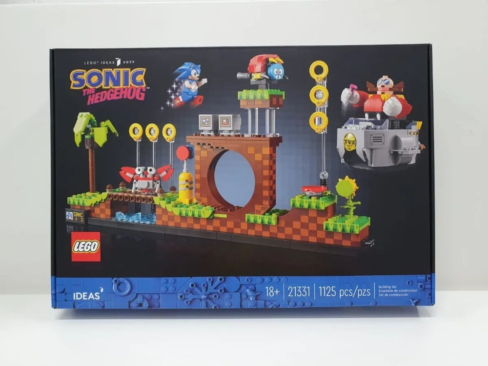 They filter a LEGO set with Sonic and it looks great