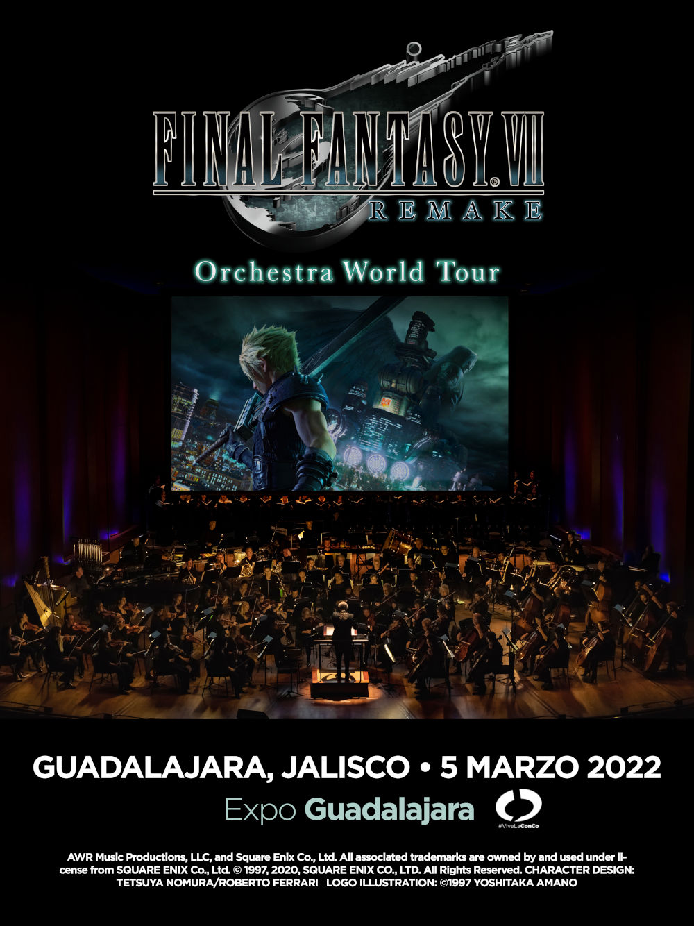 Final Fantasy VII Remake Orchesta World Tour: Fechas y precios para México