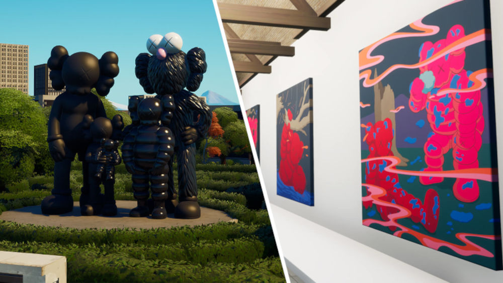 Fortnite: KAWS y Serpentine llevan arte al Battle Royale de Epic Games