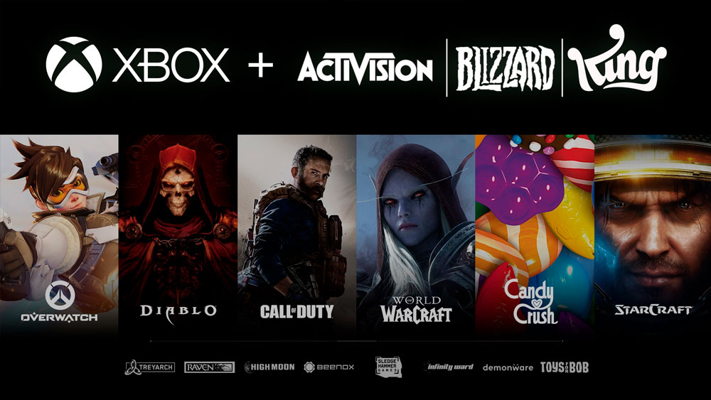 Activision Blizzard Xbox sony