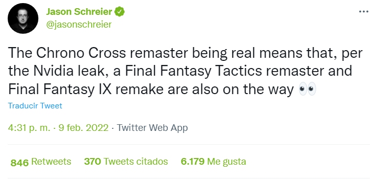 final fantasy ix tactis remake