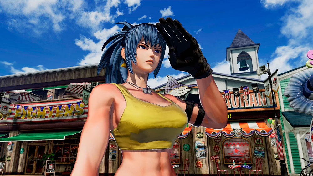 The King of Fighters XV - Leona