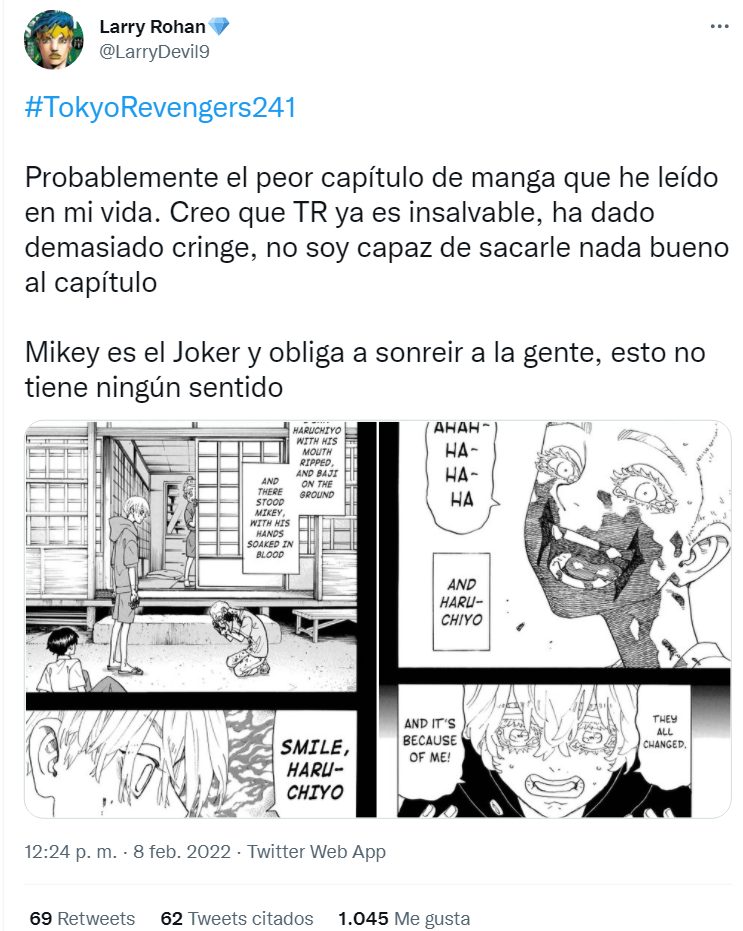 Tokyo Revengers 241 mikey 