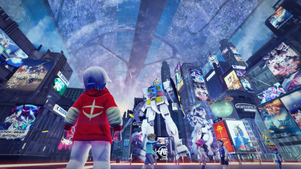 Gundam presenta su Metaverso y se ve más entretenido que el de Facebook