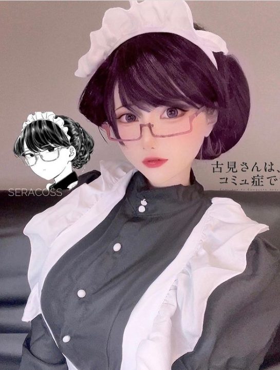 cosplay maid komi-san seacoss segunda temporada 