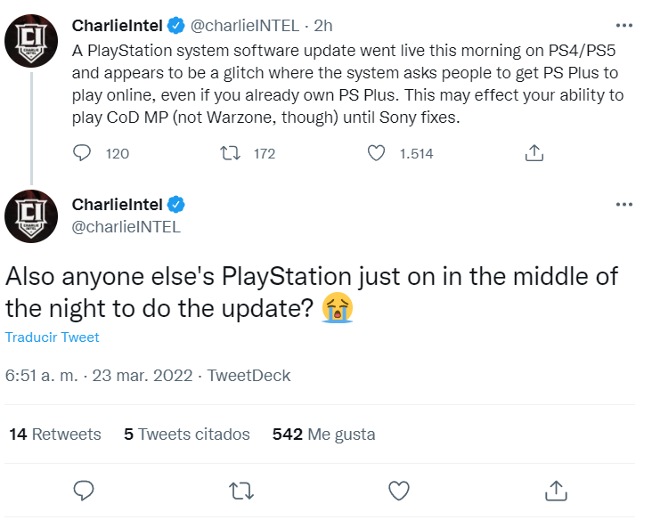 ps4 ps5 playstation update march 23 2022