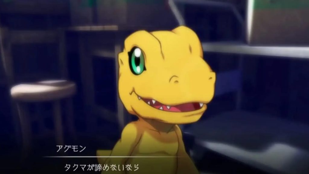 Agumon in Digimon Survive