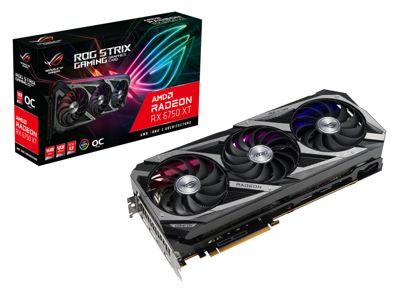 Asus anuncia tarjetas AMD Radeon RX 6950 XT y 6750 XT