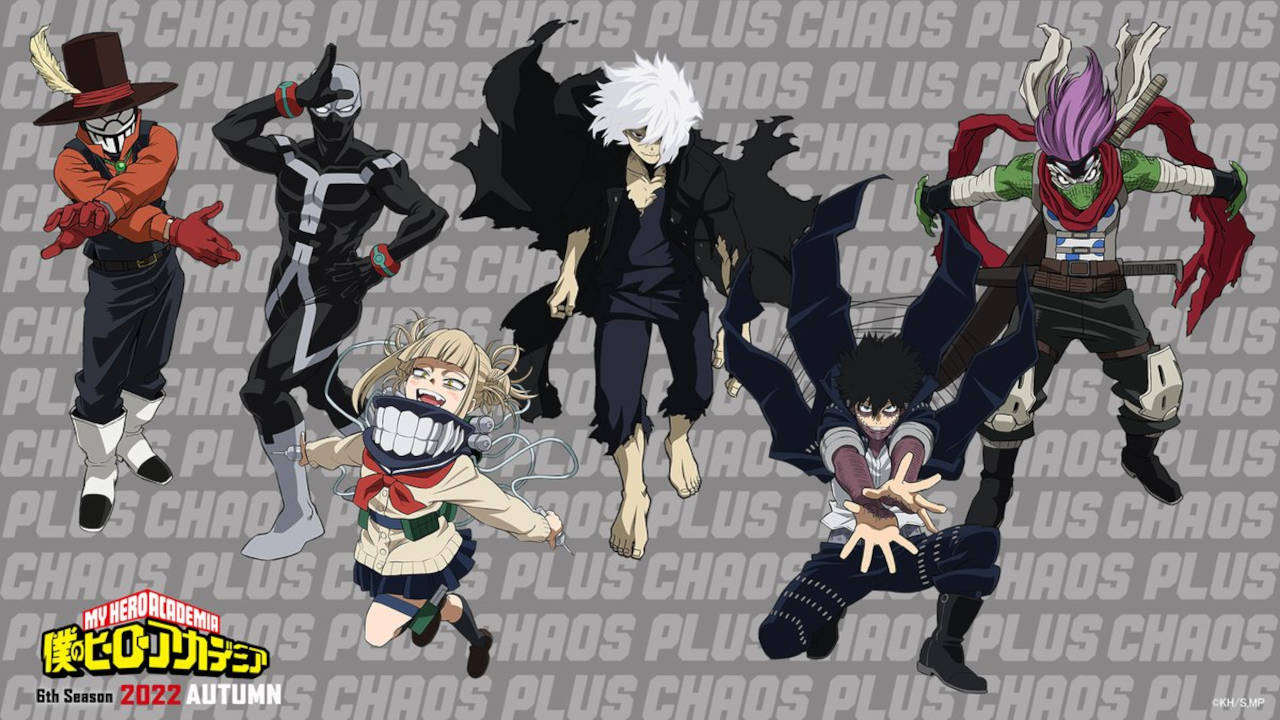 This is what the villains of My Hero Academia will look like in the sixth season