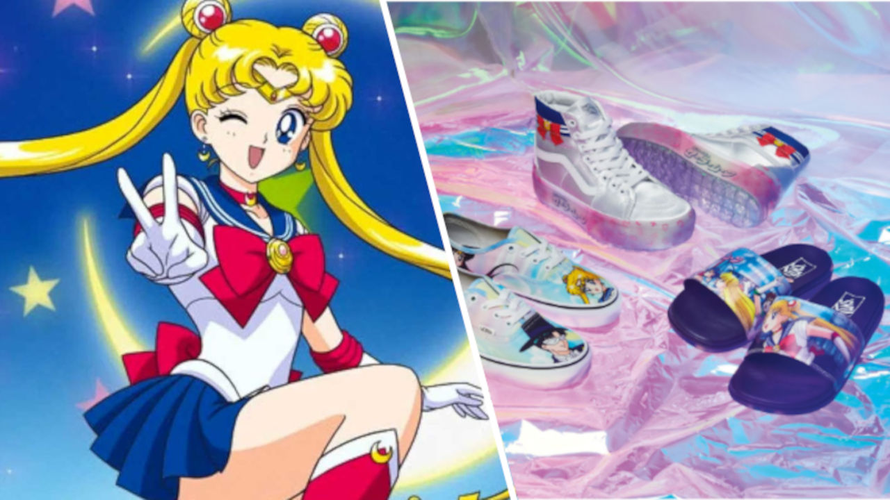 Sailor Moon y Vans revelan artículos de su nueva colaboración