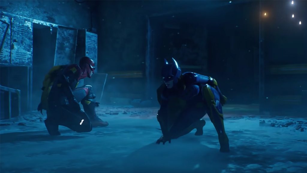Batgirl y Robin en un gameplay de Gotham Knights