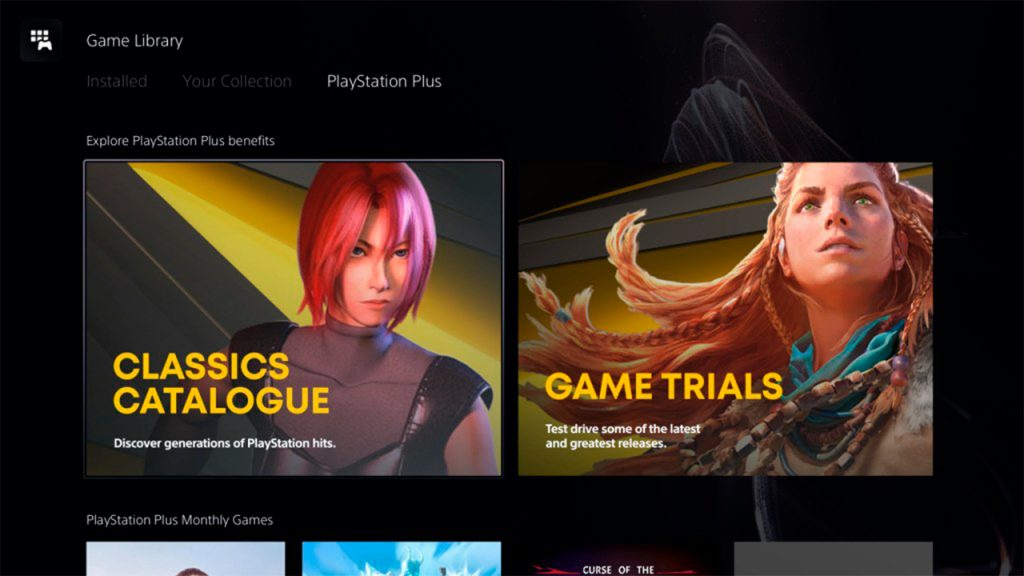 El banner de PlayStation Plus que parece anunciar la llegada de Dino Crisis
