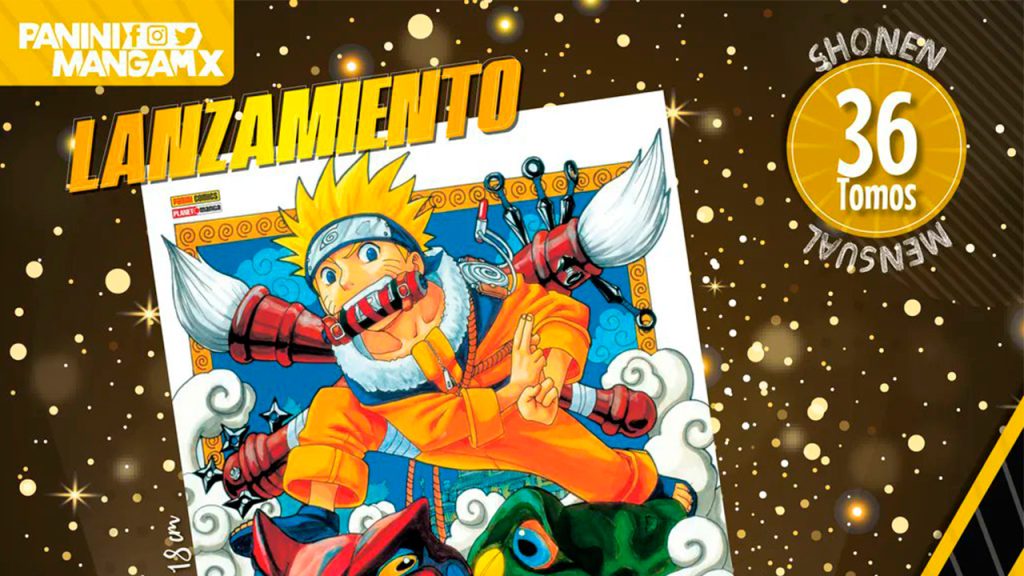 This is what Panini's Naruto manga reissue will look like