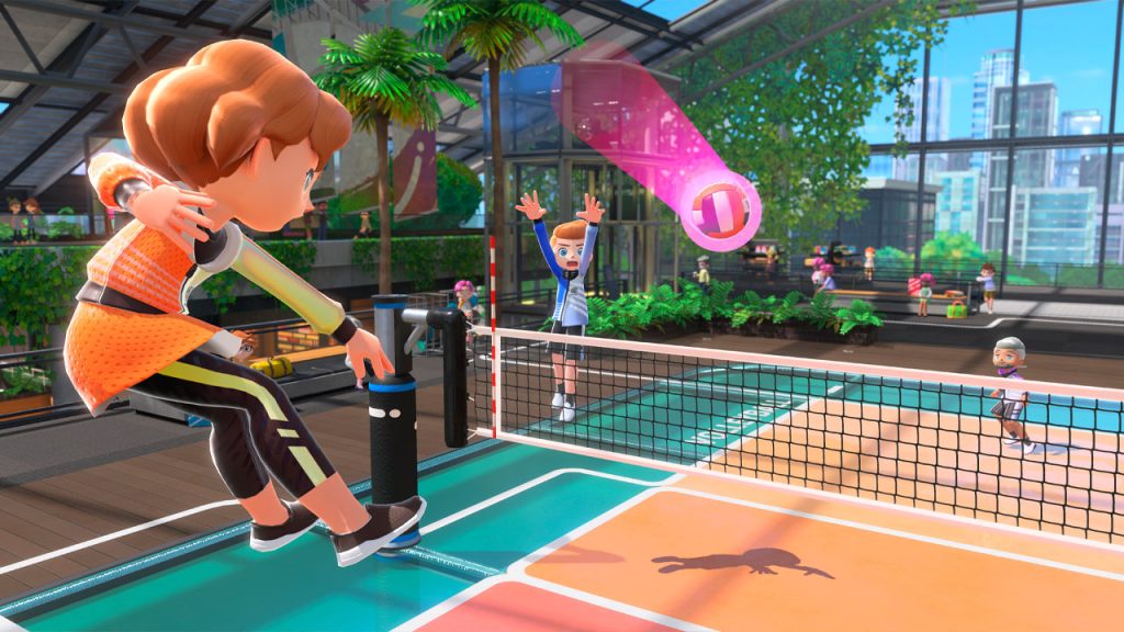 El voleibol es cumplidor en Nintendo Switch Sports