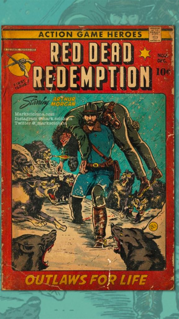 Red Dead Redemption 2 fue uno de los juegos en los que trabajó este ilustrador de Rockstar Games