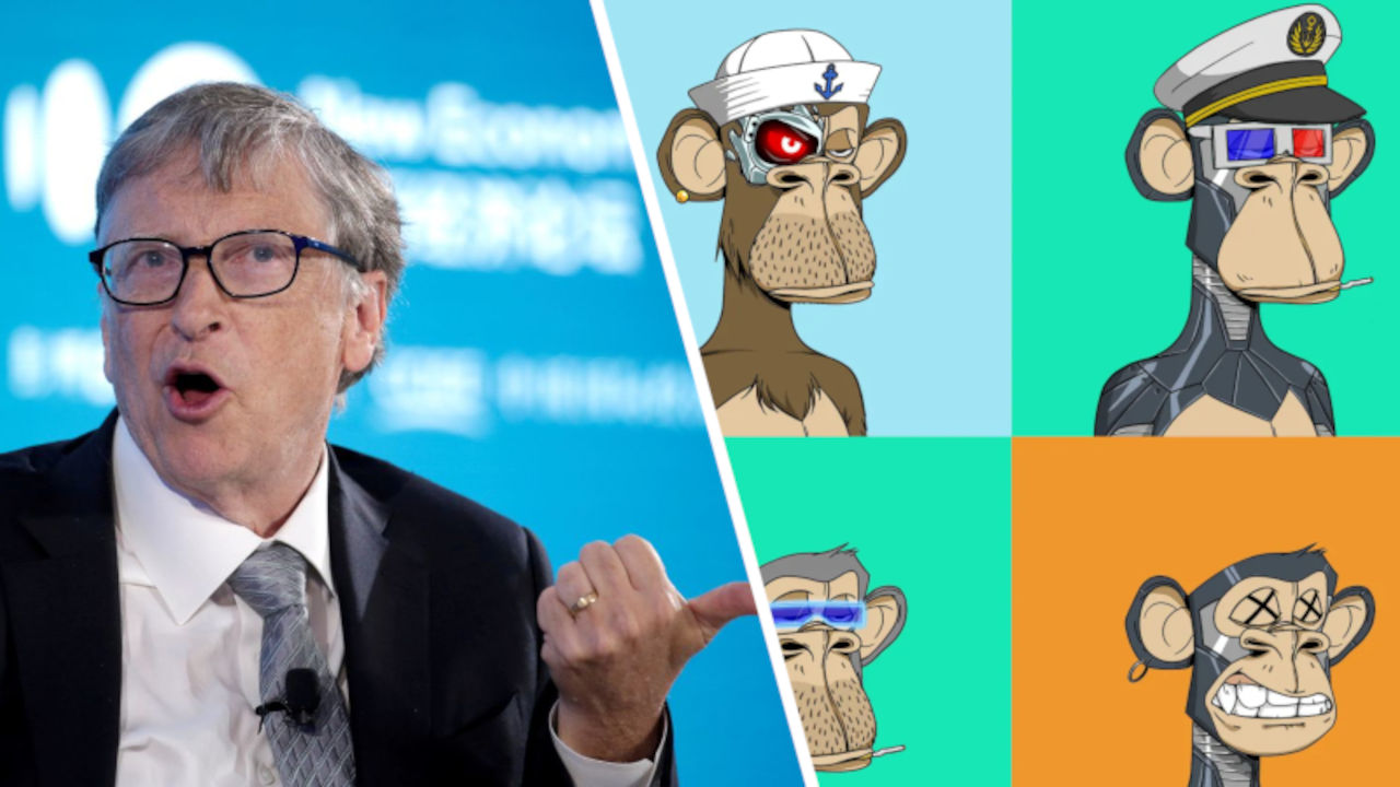 Bill Gates cree que los NFT son solo para tontos