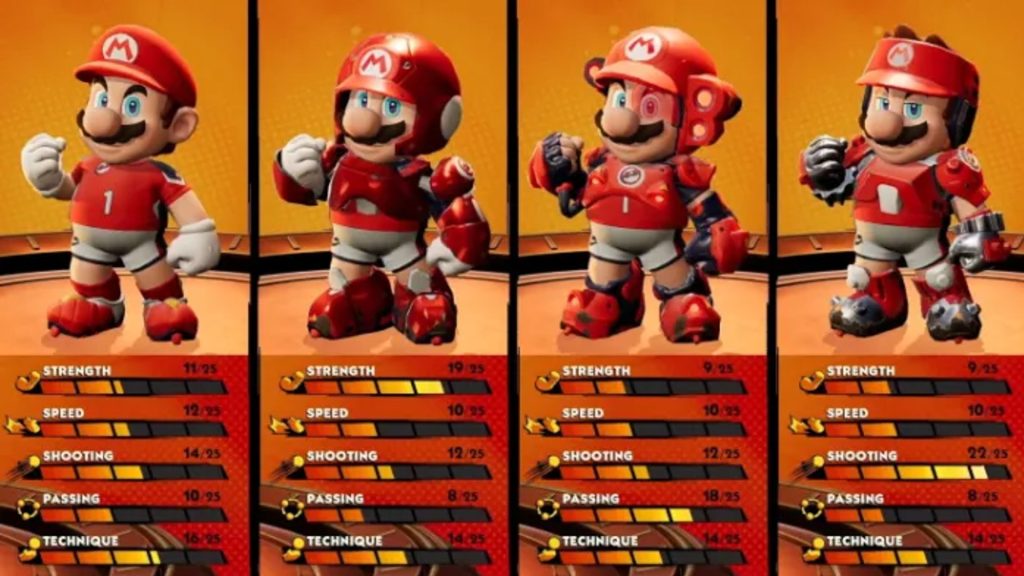 Mario Strikers Battle League Como mejorar el equipo