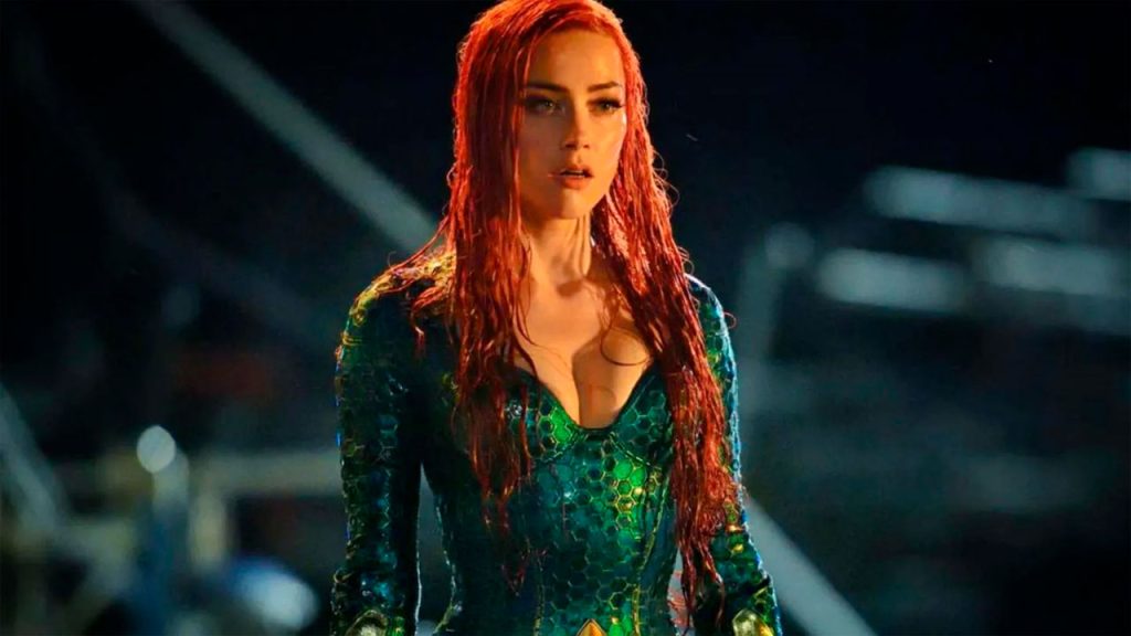 Amber Heard fue controversial en Aquaman