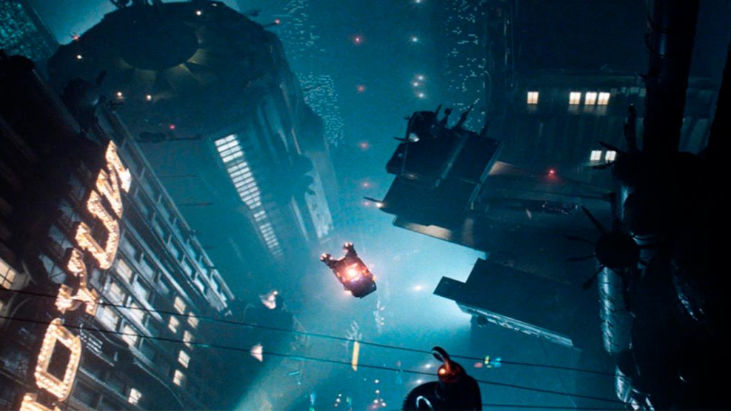 The visual section of Blade Runner is captivating