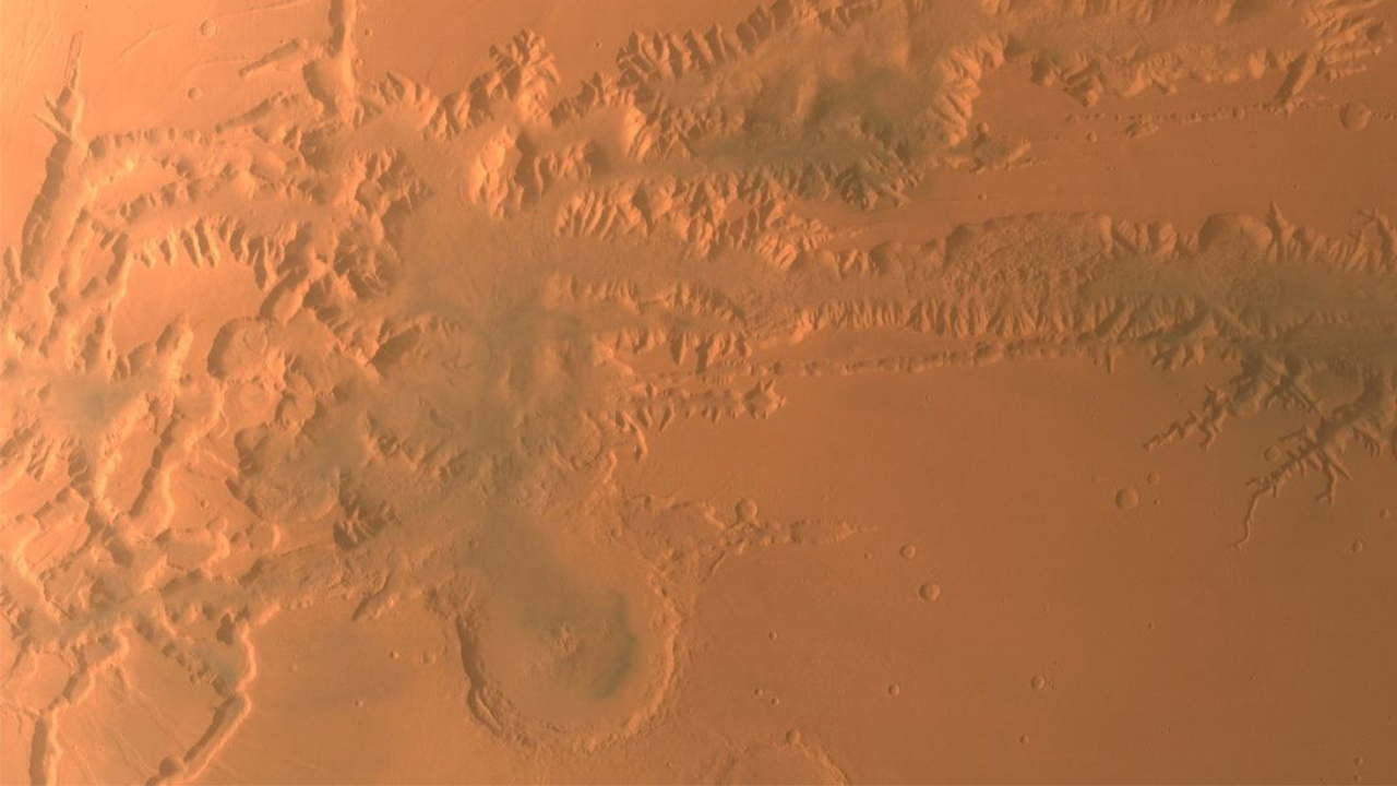 China capturó las imágenes más completas de Marte