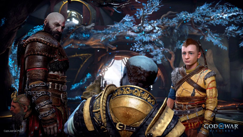 Kratos y Atreus en God of War Ragnarok