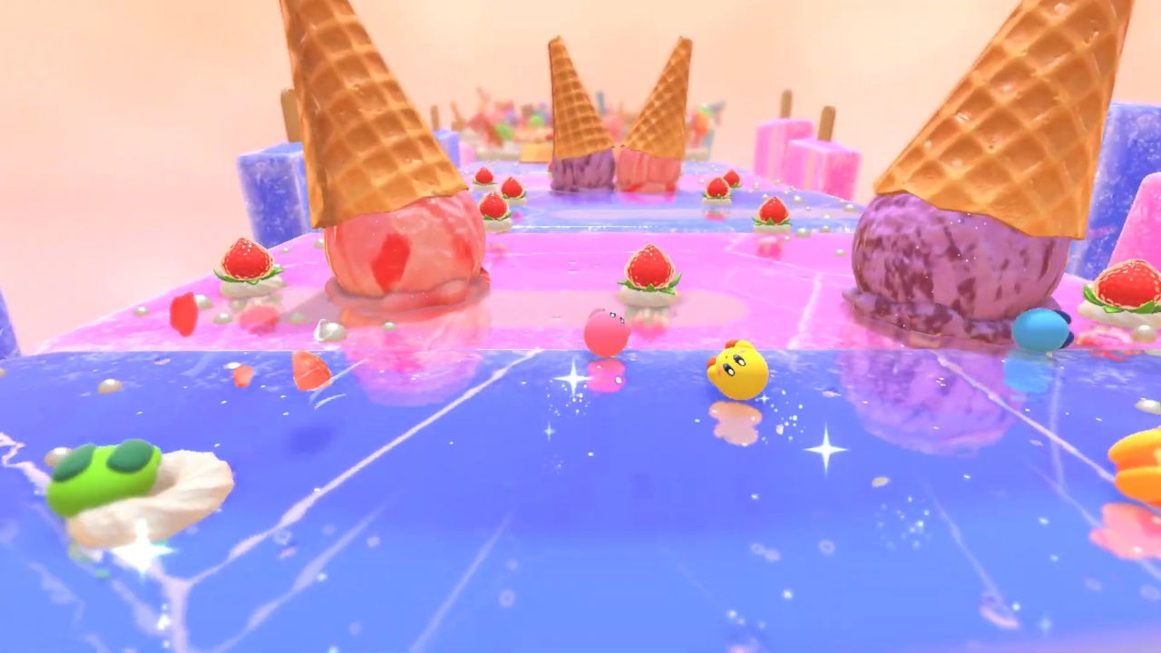 Kirby's Dream Buffet es anunciado y le da un aire a Fall Guys