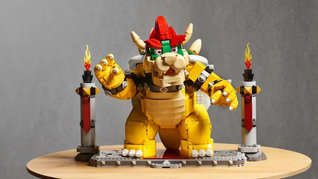 LEGO lanzará un enorme Bowser para su colección de Super Mario