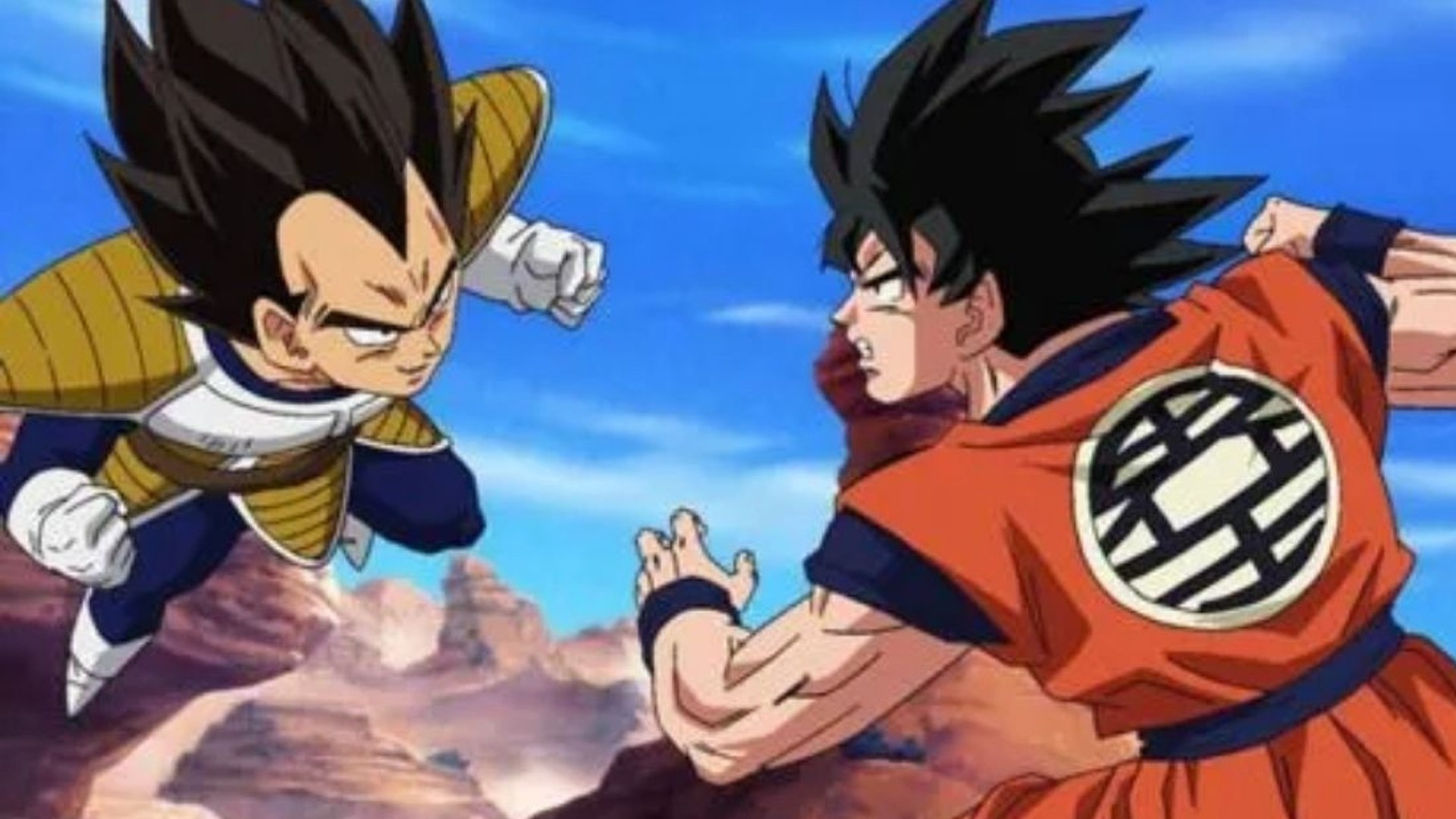 Rivalidad Goku y Vegeta