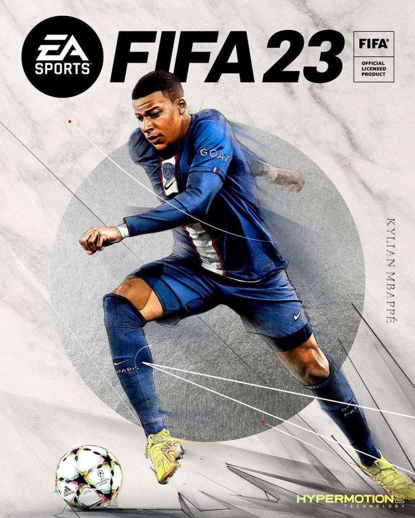 Kylan Mbappe portada de FIFA 23