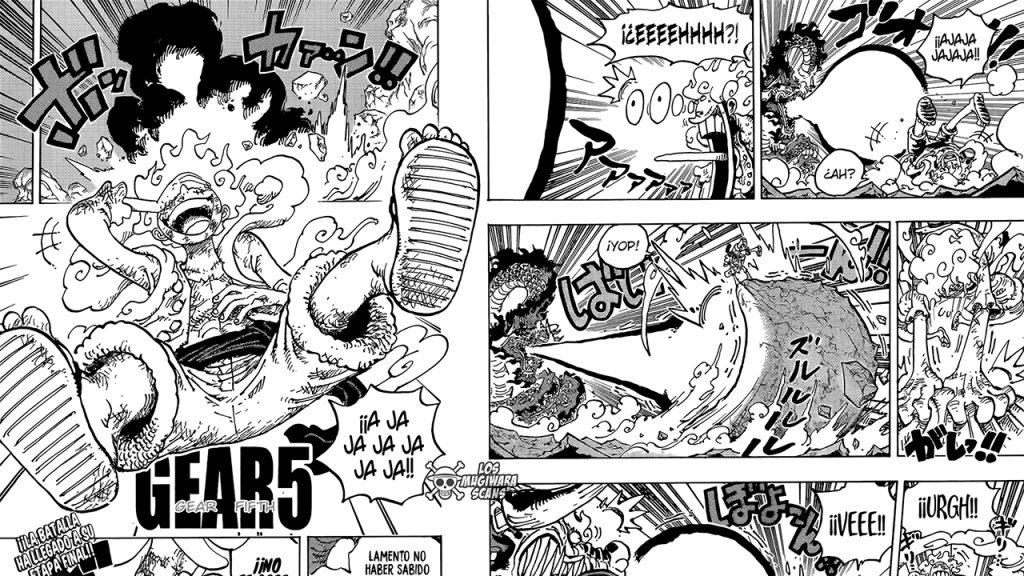 One Piece le dio a Luffy poderes de caricatura