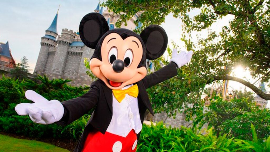Mickey Mouse tuvo una visita inesperada en Disney