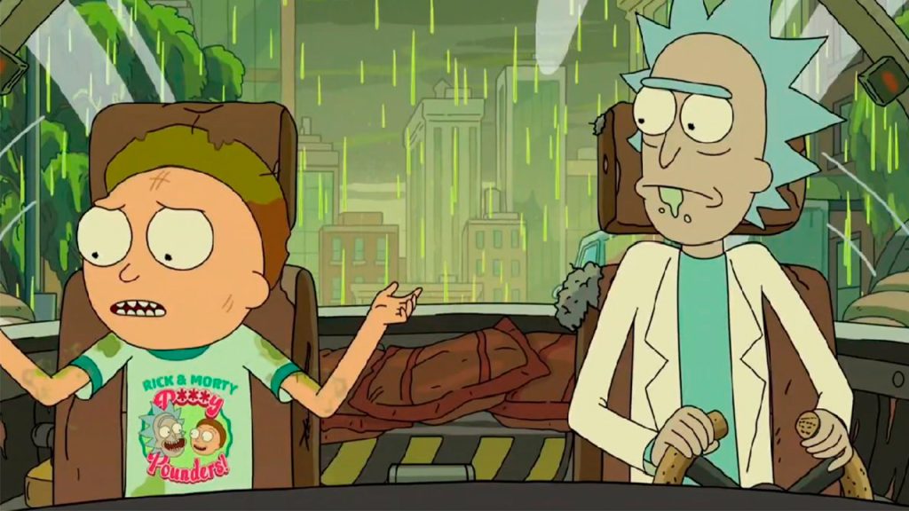 Rick y Morty sigue las desventuras de un científico y su nieto