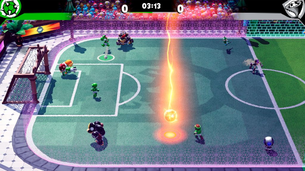 Mario Strikers: Battle League y los momentos para sacar tiros especiales